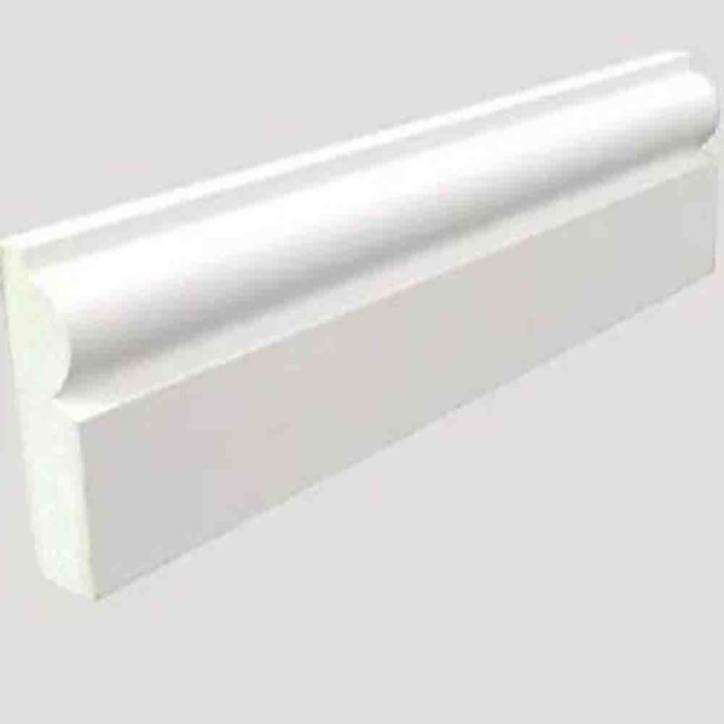 MDF OG Architrave 75x14.5mm 5.49mt White Primed