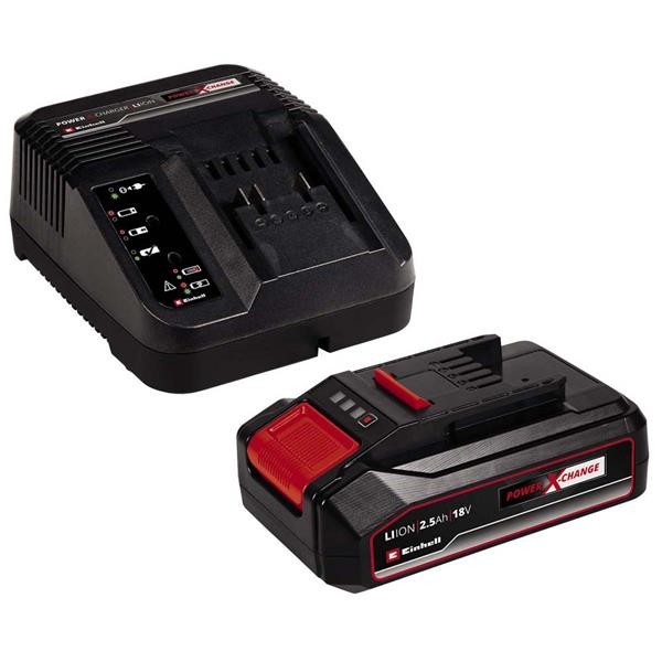 Einhell Power Xchange 18v 2.5ah Battery Charger Kit