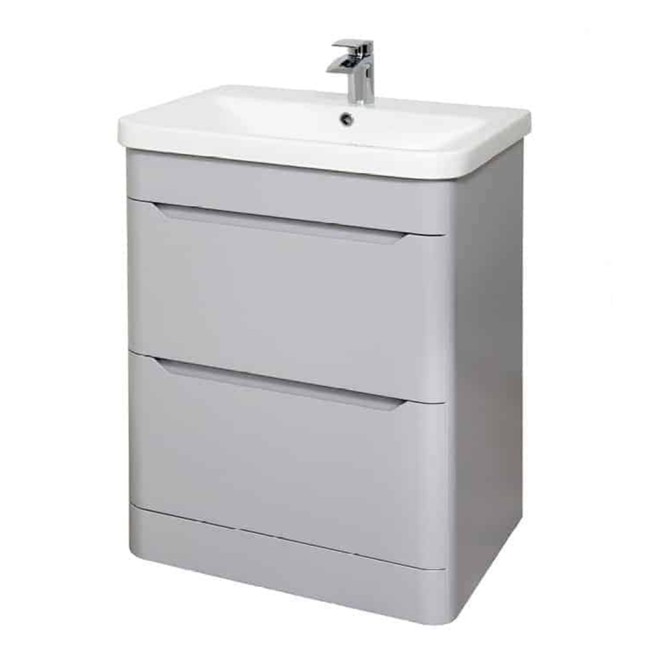 Eve 600mm Unit & Basin White Elm