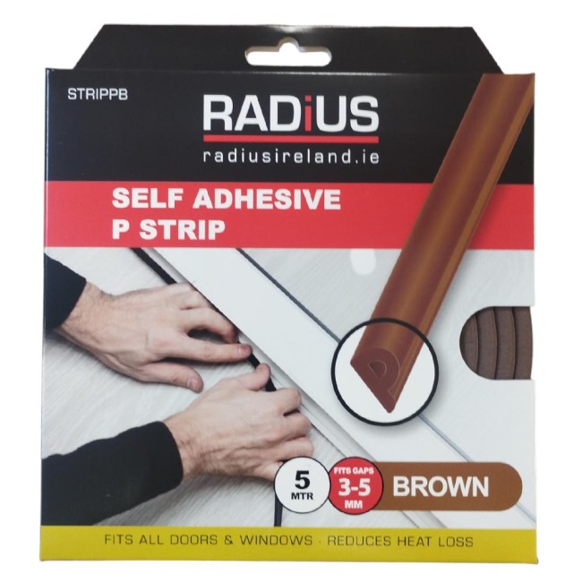 Radius Brown P Strip 5mtr
