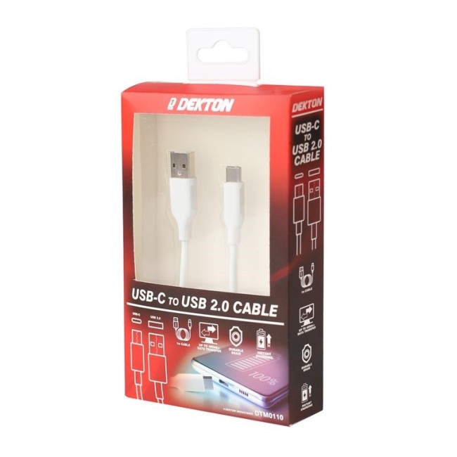 Dekton Type C To Usb 2.0 M Cable