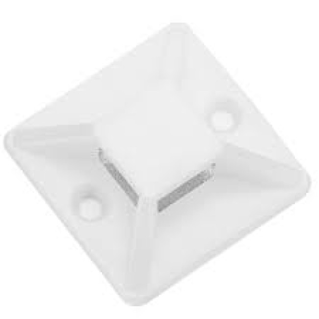 cable-tie-mount-white-6-2mm-hole-25x25mm-bag-of-100