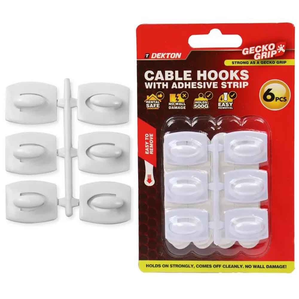 dekton-geckogrip-large-cable-hook-6pc-white
