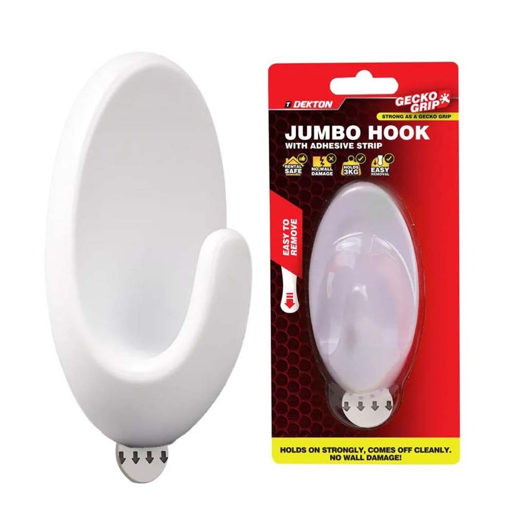 dekton-geckogrip-jumbo-hook-1pc-white