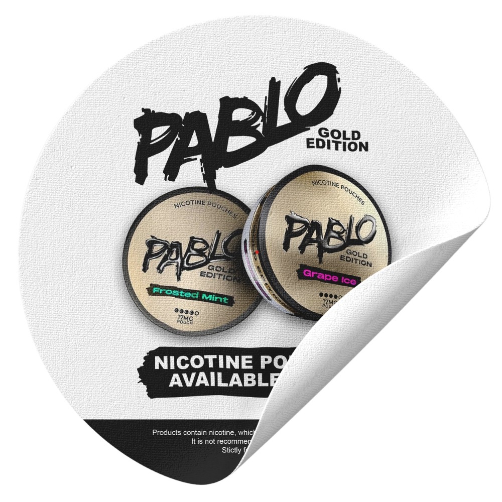 Pablo Gold Edition Window Decal