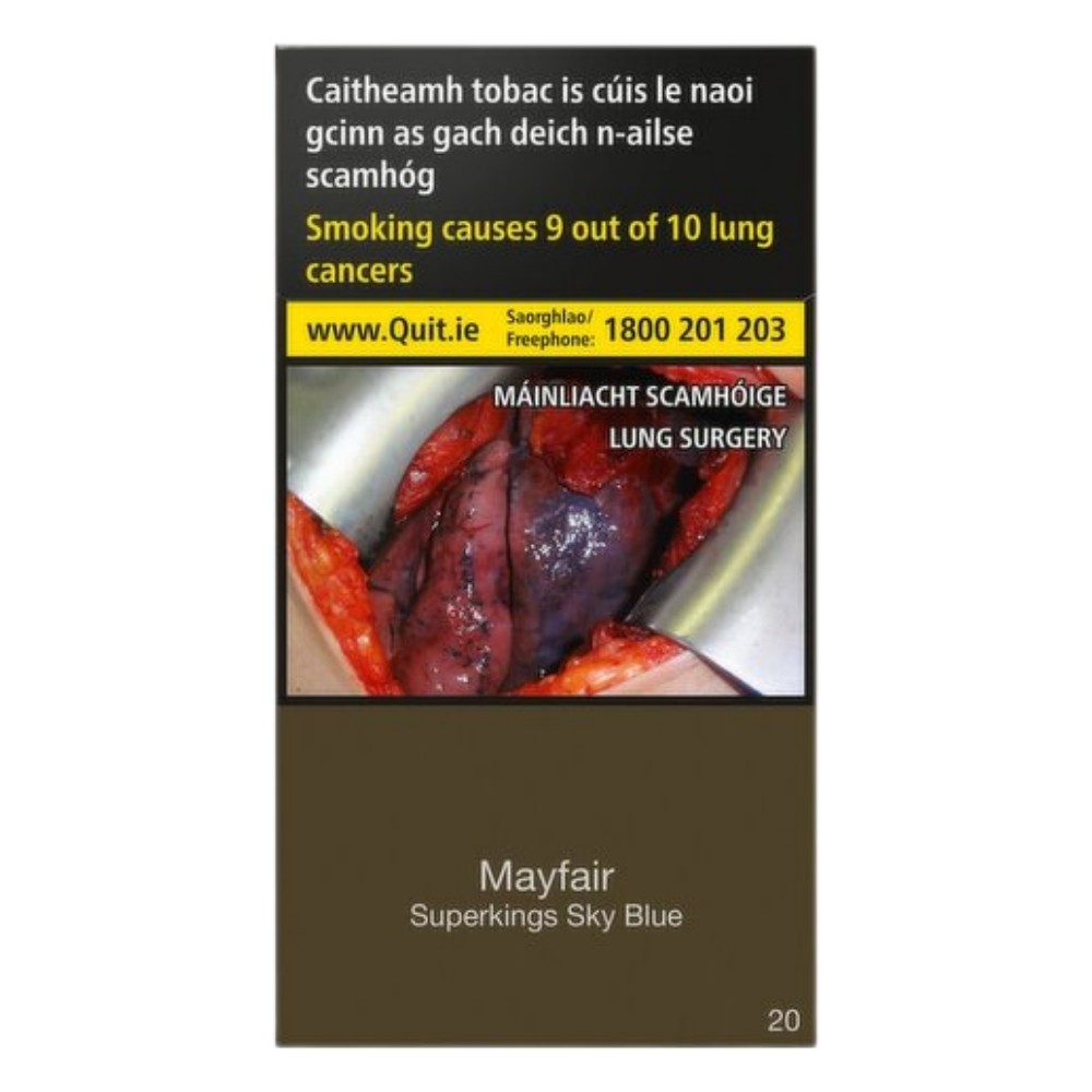 Mayfair Sky Blue Super King