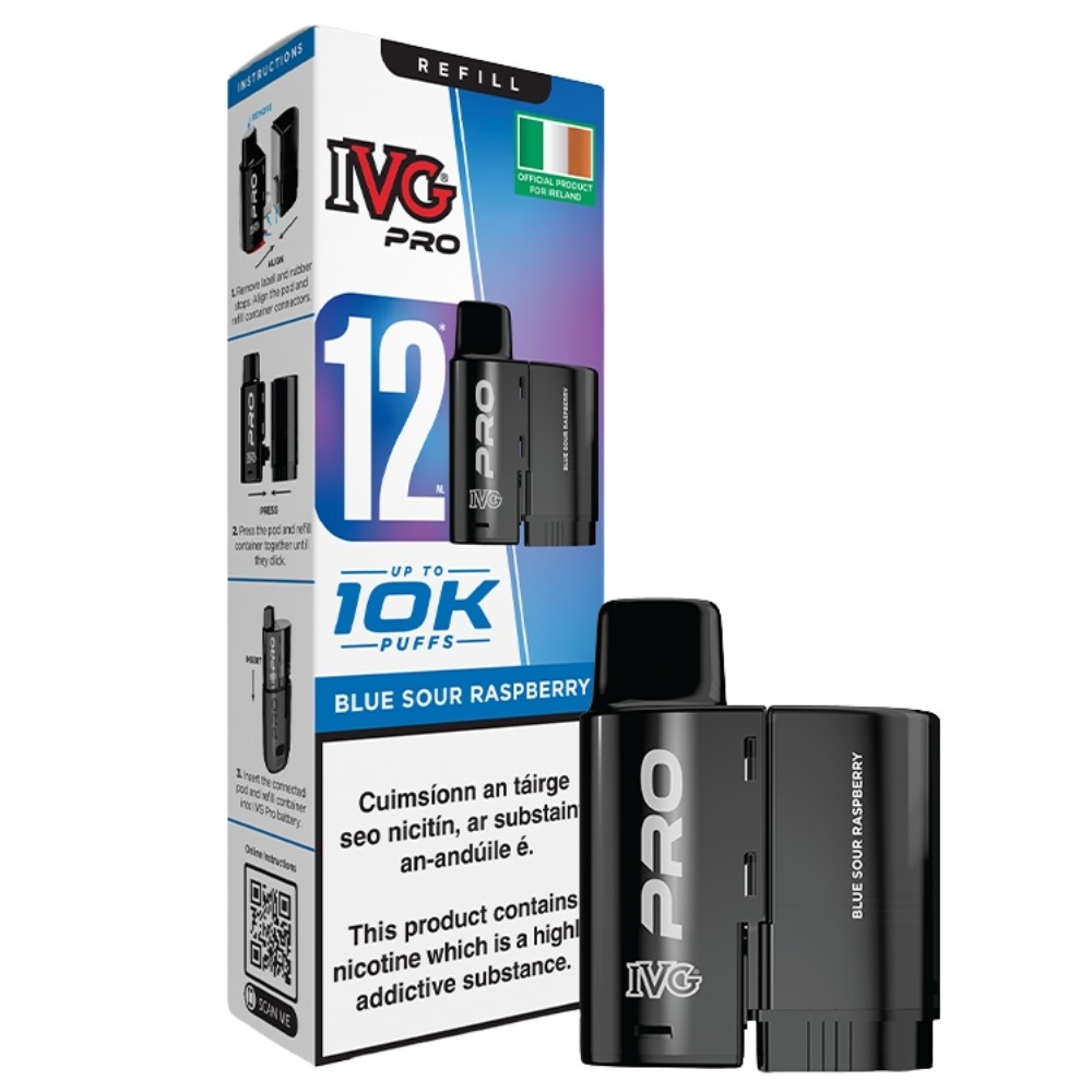 IVG Pro Blue Sour Raspberry Refill