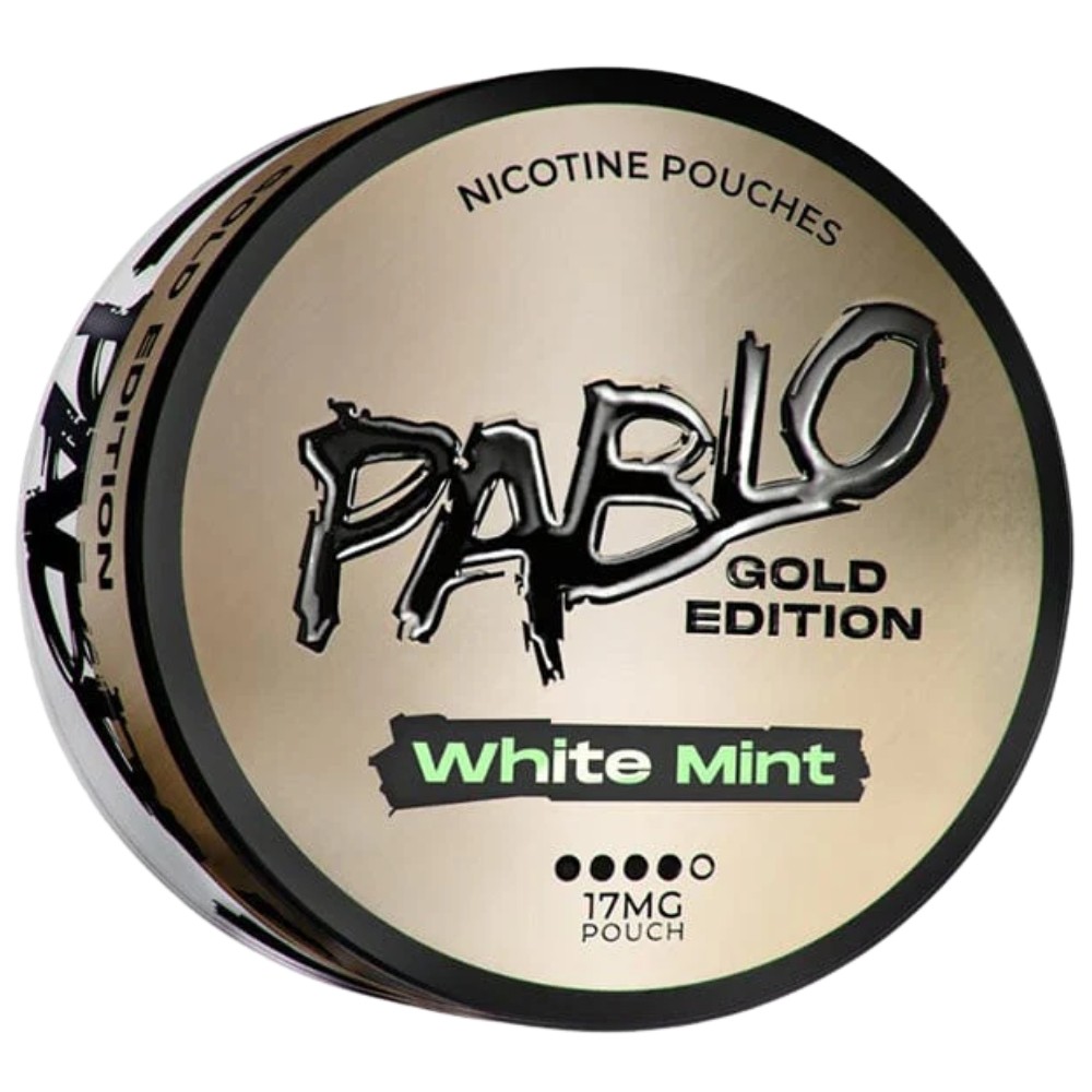 Pablo Gold Edition White Mint Nicotine Pouches 17mg