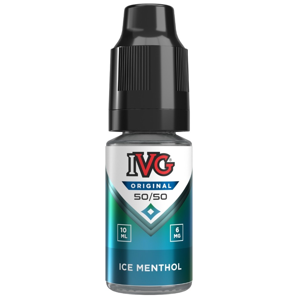 IVG 50:50 Ice Menthol 10ml - 6mg E-liquid