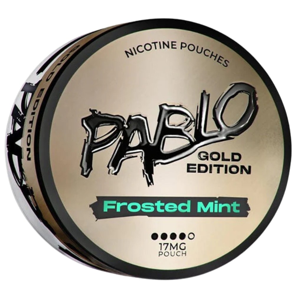 Pablo Gold Edition Frosted Mint Nicotine Pouches 17mg