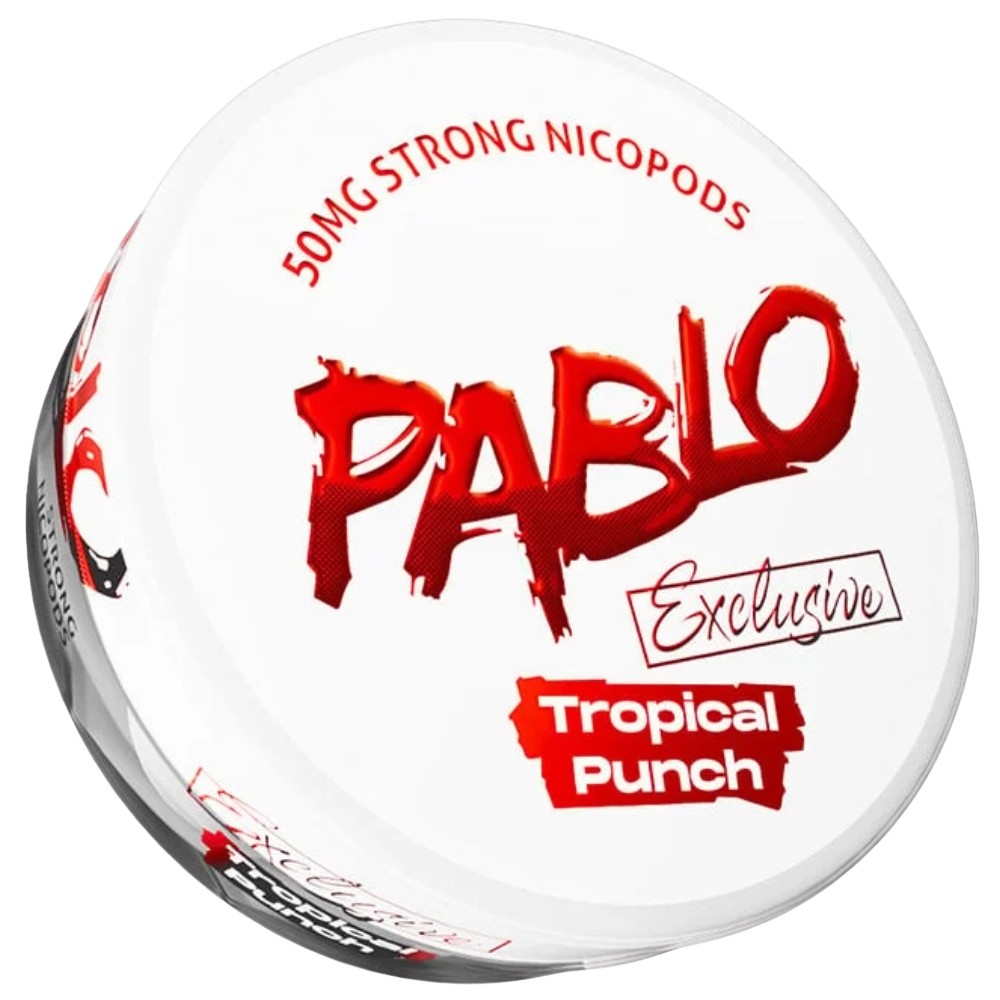 Pablo Exclusive Nicotine Pouches Tropical Punch 50mg