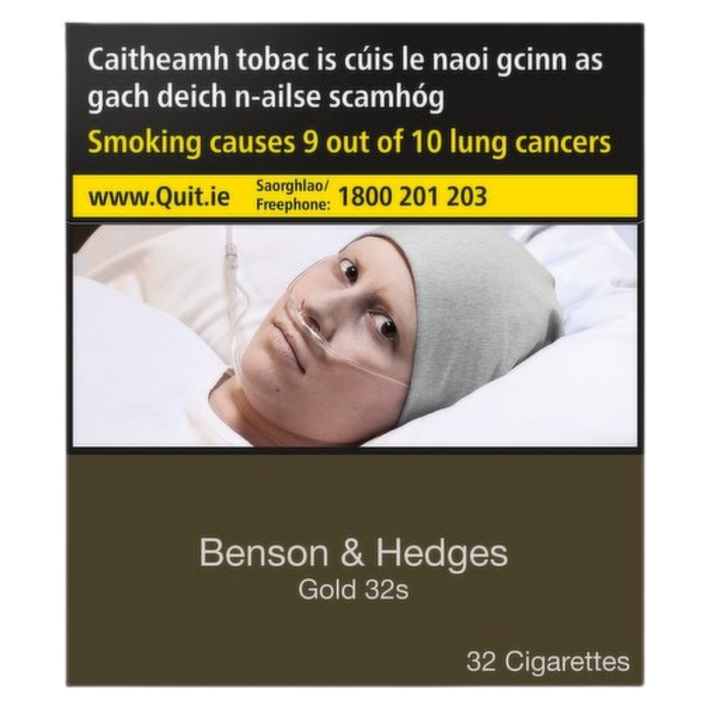 Benson & Hedges Gold KS 32s