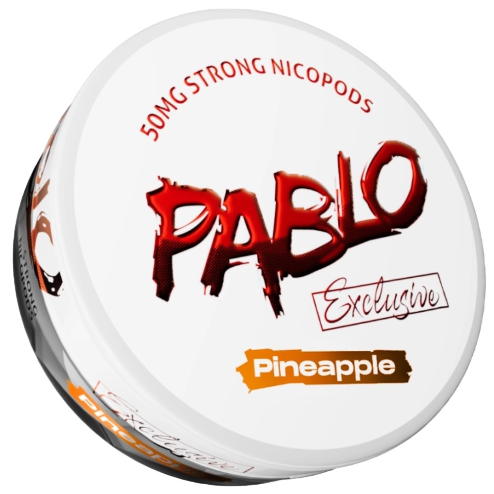 Pablo Exclusive Nicotine Pouches Pineapple 50mg