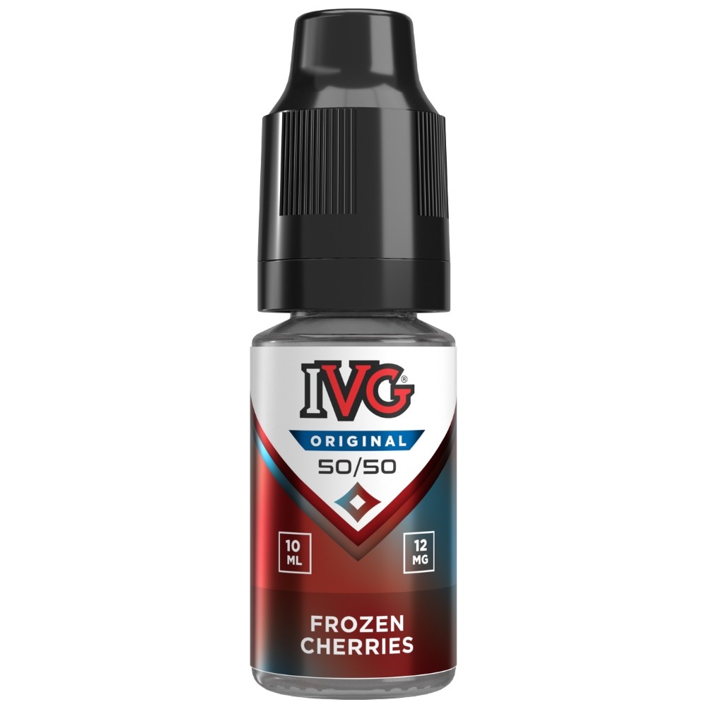 IVG 50:50 Frozen Cherries 10ml - 12mg E-liquid