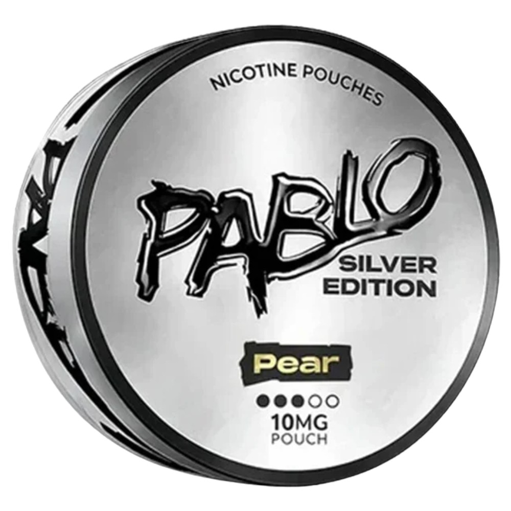 Pablo Silver Edition Pear Nicotine Pouches 10mg