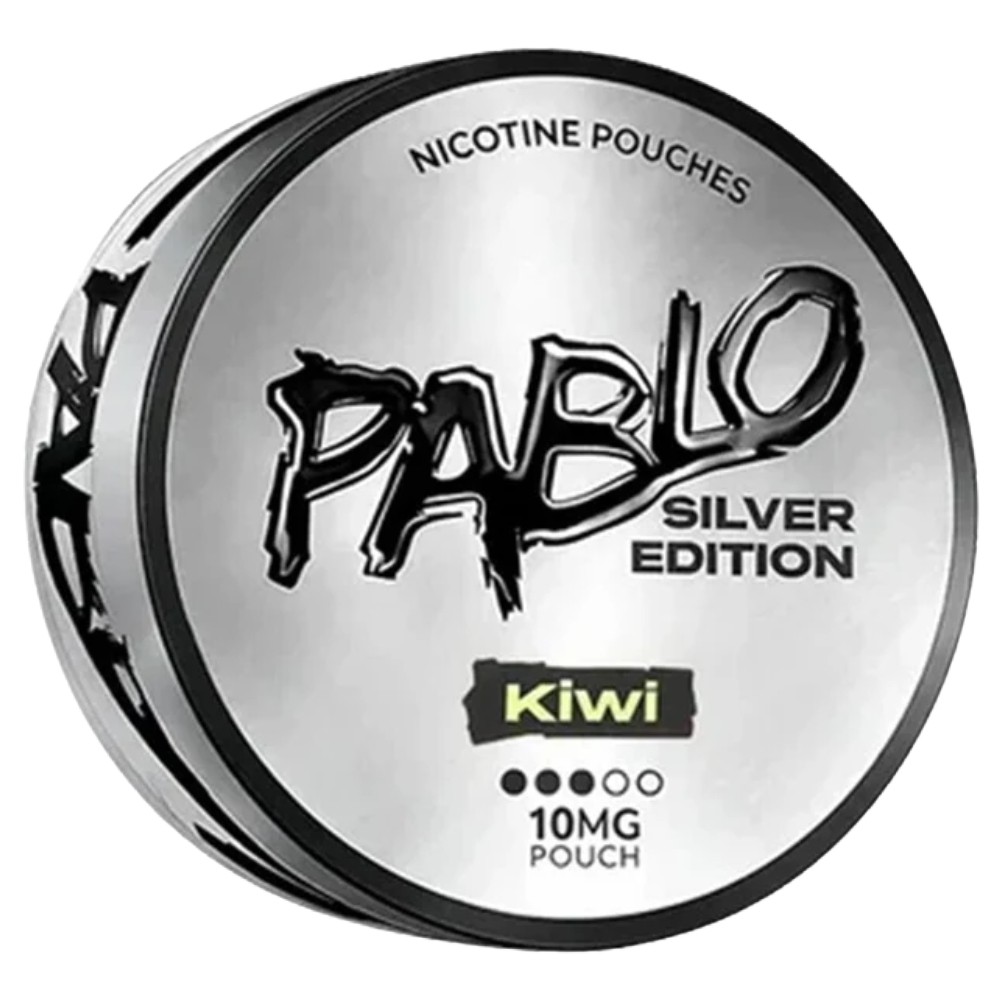 Pablo Silver Edition Kiwi Nicotine Pouches 10mg