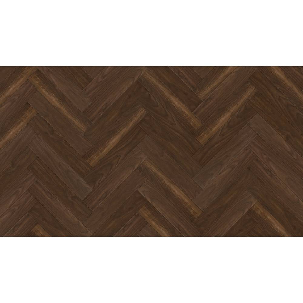 12mm Platinum Norbon Walnut Herringbone
