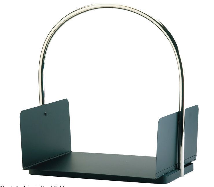 Home Collection BLK + Nickle Log Carrier