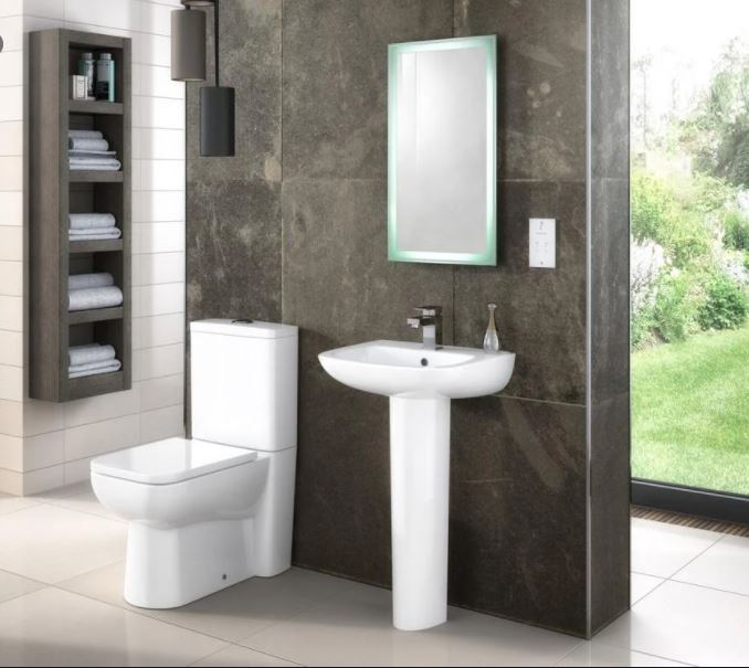 Asselby 5 Piece Close Coupled Bathroom Suite
