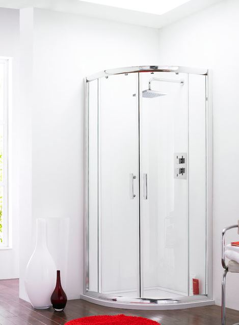 900 X 900 Quadrant Shower Door Enclosure 6mm