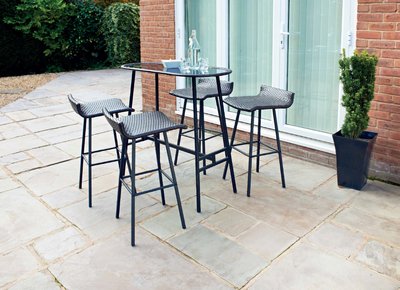 Venice 5 Piece Bar Set