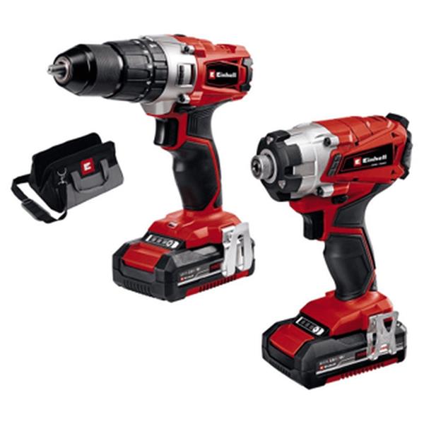Einhell Power Xchange 18v Combi Drill Plus Impact Driver