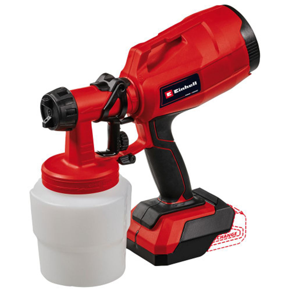 Einhell Power Xchange 18v Cordless Paint Spray Gun