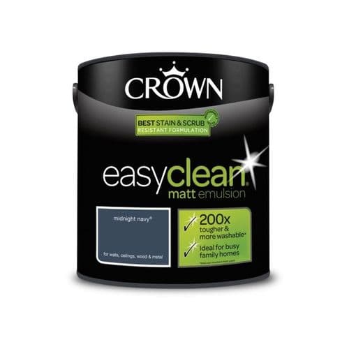 Crown Easyclean Matt 200 Midnight Navy 2.5L