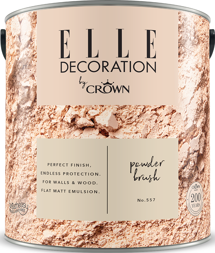 Elle Flat Matt Powder Brush 2.5Lt