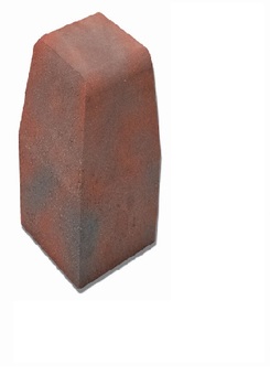 C Peat Corner Bullnose Hi Ext Kerb Per
