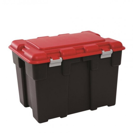 Keter Explorer Storage Box Black & Red 185Lt