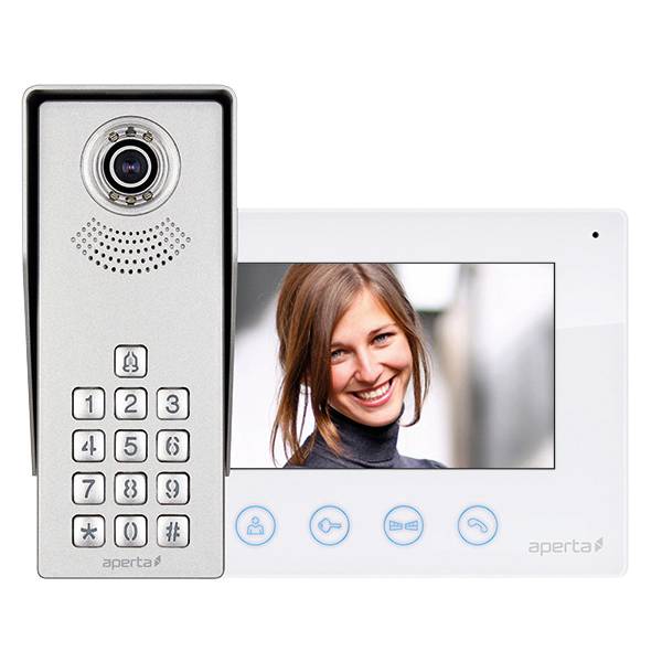 Colour Video Door Entry Keypad System