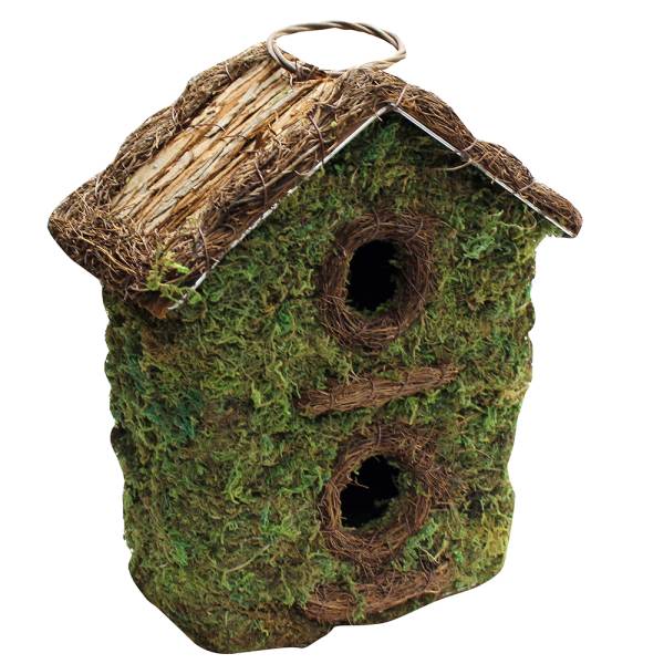 Two Storey Bush Wood Nesting Box