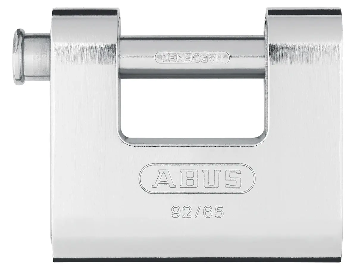 Abus 92 Series Monobloc 65mm Brass Shutter Lock Cd