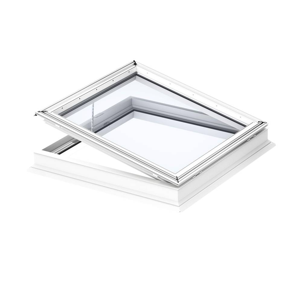 Velux Cvp 060060 0073Qv Electrically Operated Flat Roof Window Base 600 X 600mm