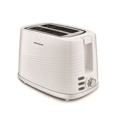 Mr Dune Premium 2 Slice Toaster Gloss White