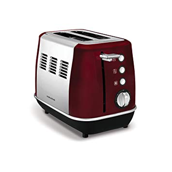 Morphy Richards Evoke 2 Slice Toaster Red
