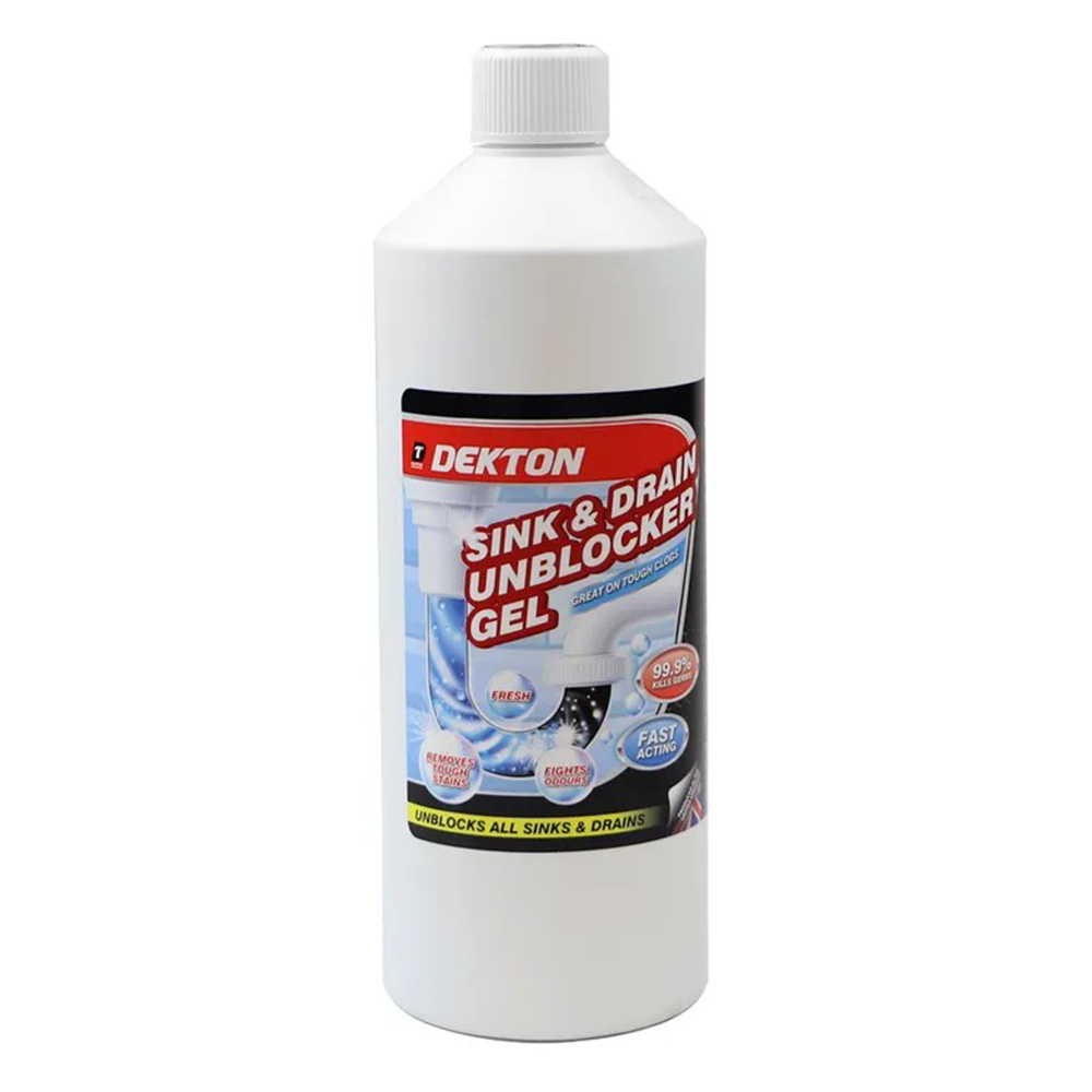Dekton 1 Ltr Sink And Drain Unblocker Gel