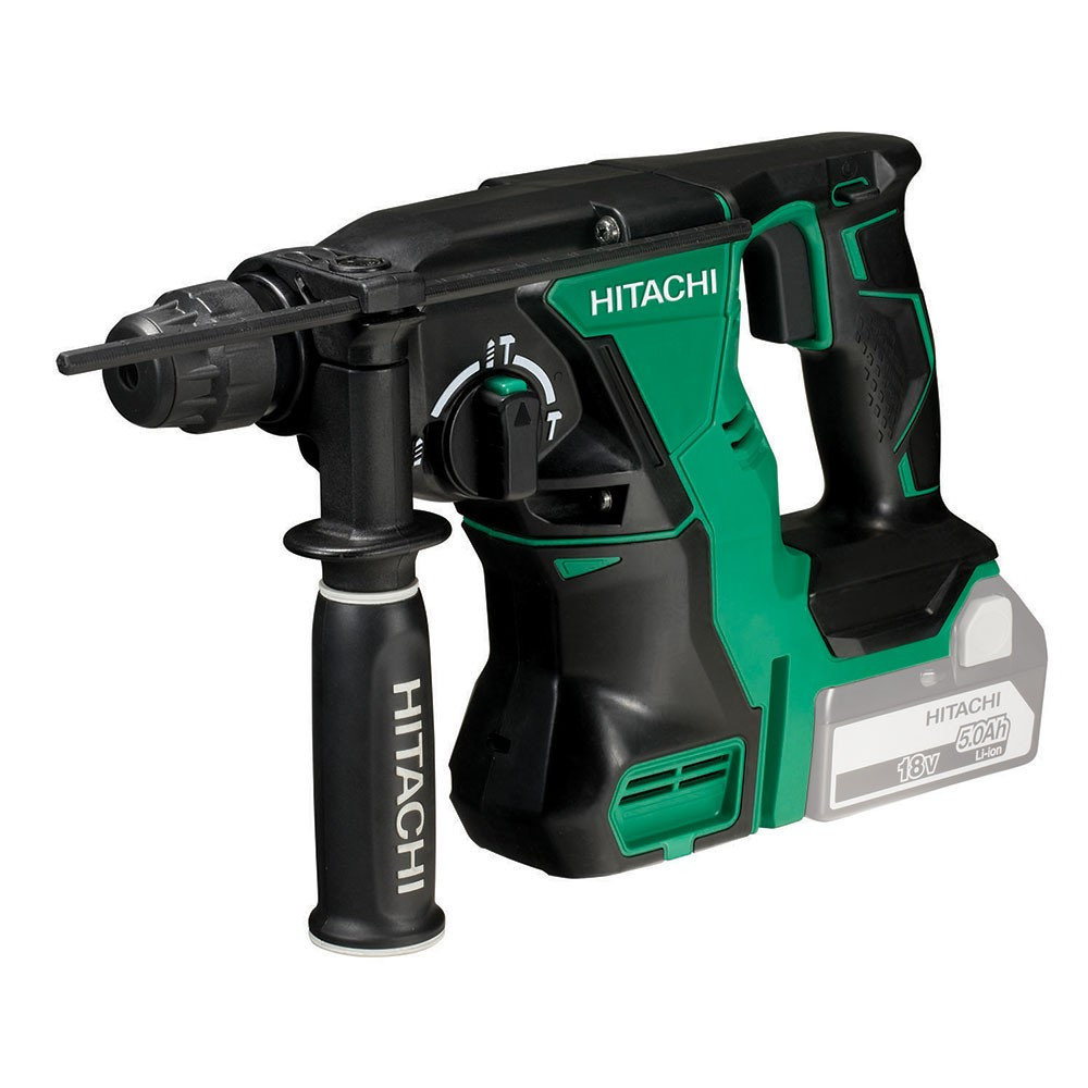 Hitachi 18V Cordless SDS-Plus Hammer Drill 2x 5.0AH