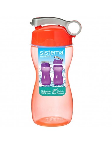 Sistema 475Ml Hourglass Bottle Assorted Colours