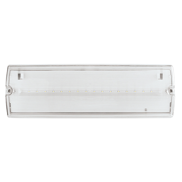 3W Led Ip65 M Emergency Bulkhead 6500K
