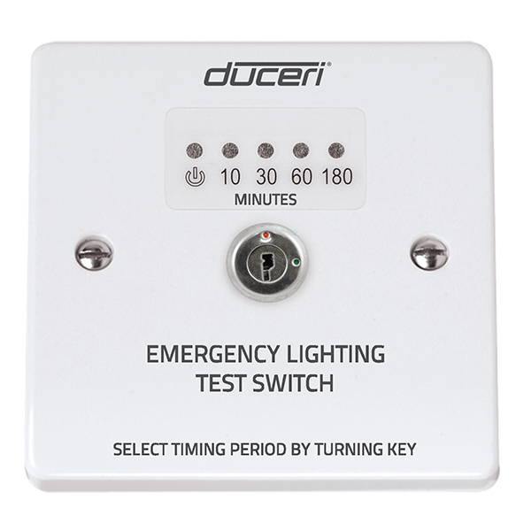 Emergency Lighting Test Switch Lcd
