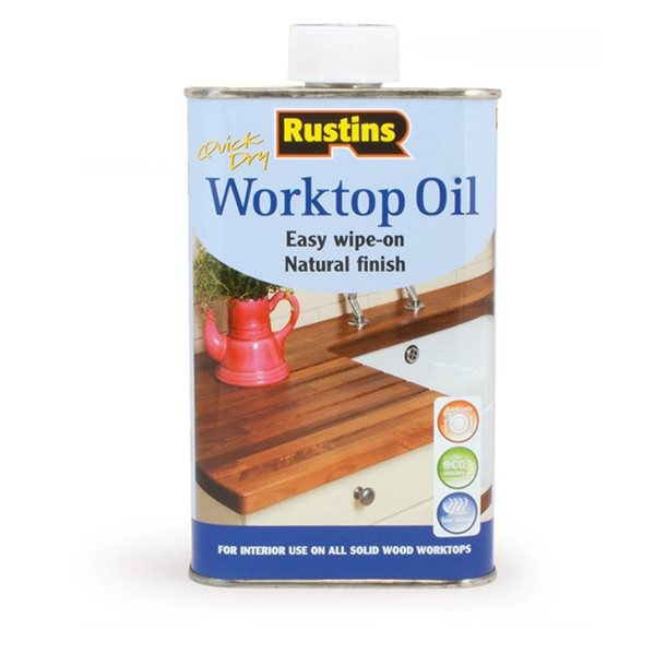 Rustins 1Litre Worktop Oil Interior Q/D