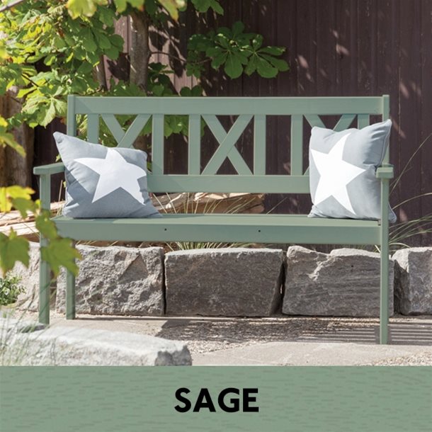 Rustins Garden Paint Sage Satin Q-D 2.5Ltr