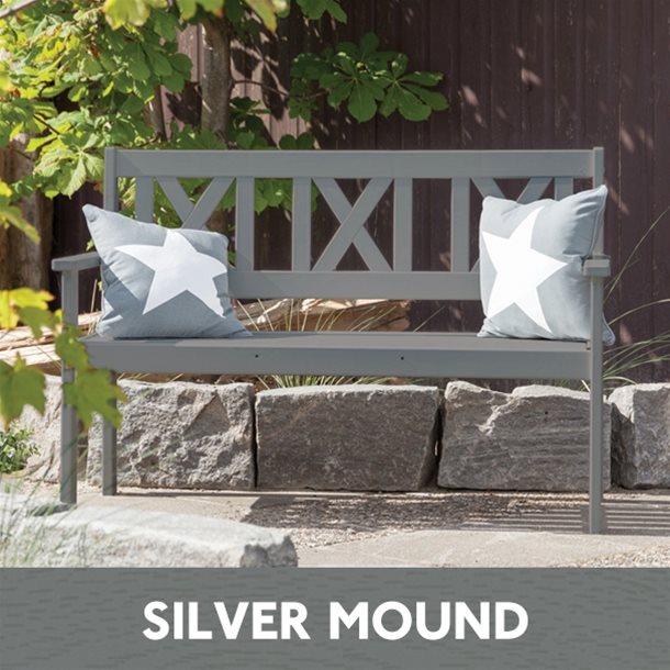 Rustins Garden Paint Silver Mound Satin Q-D 2.5Ltr