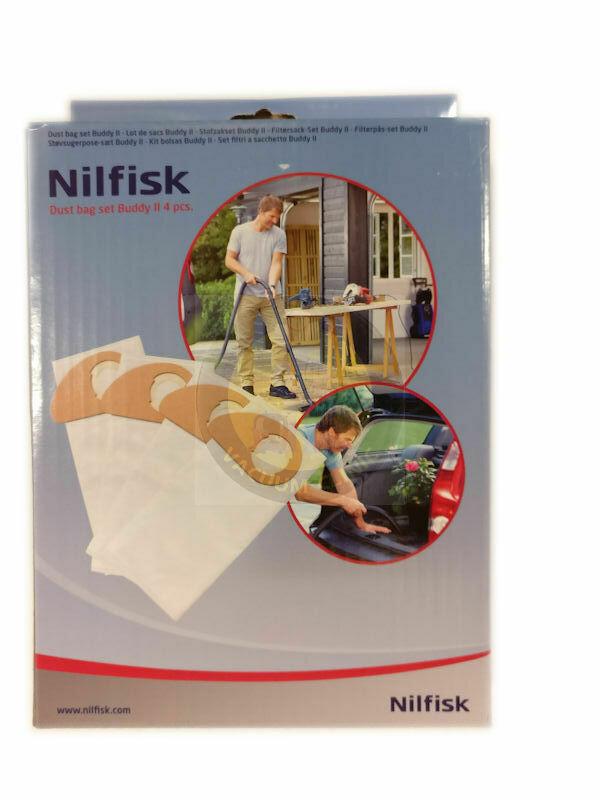 Nilfisk Buddy Ii Vacuum Bags Pack 5