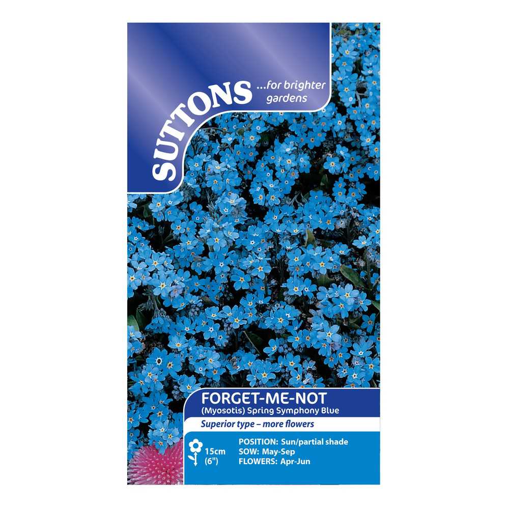 Suttons Forget Me Not Spring Symphony Blue