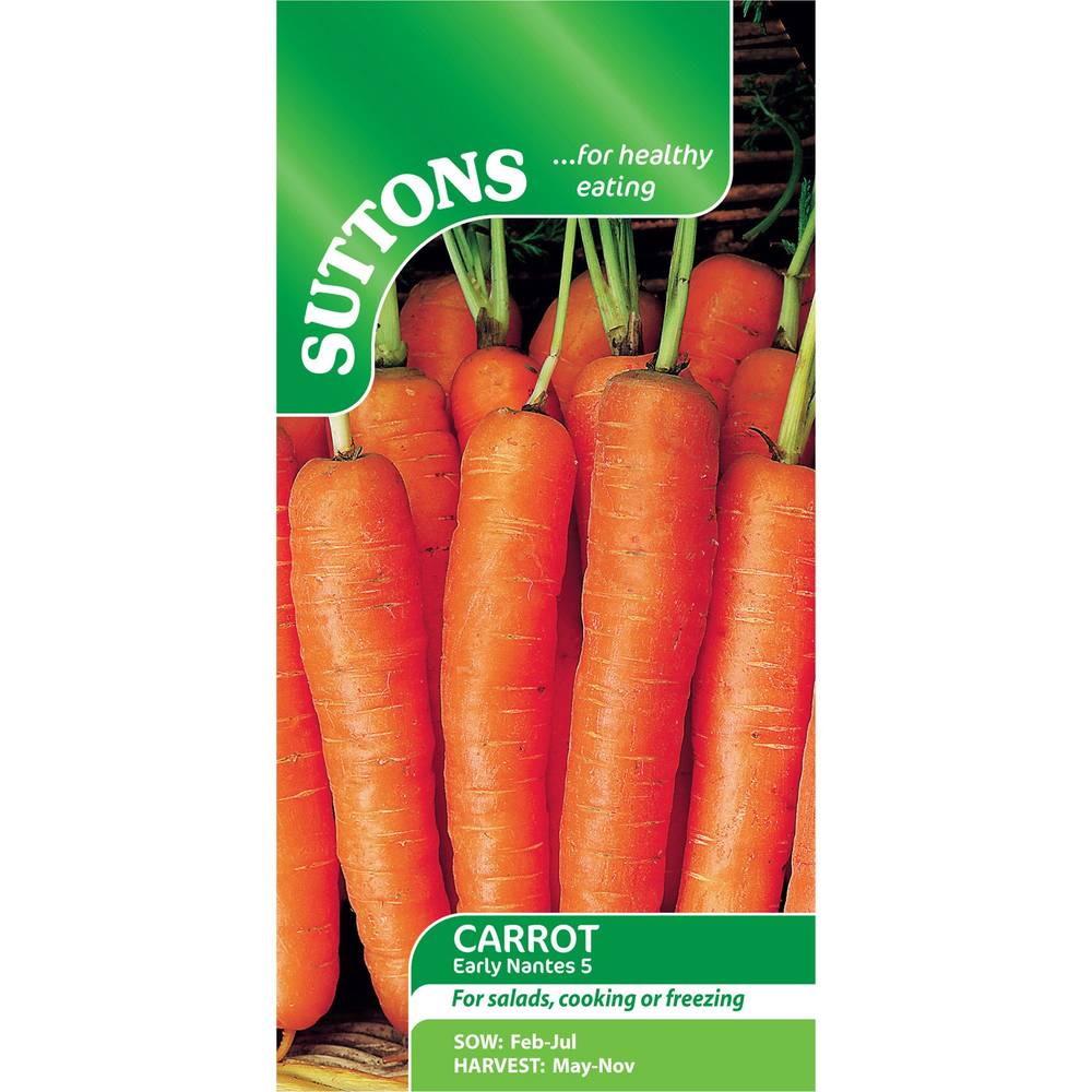 Suttons Carrot Early Nantes 5
