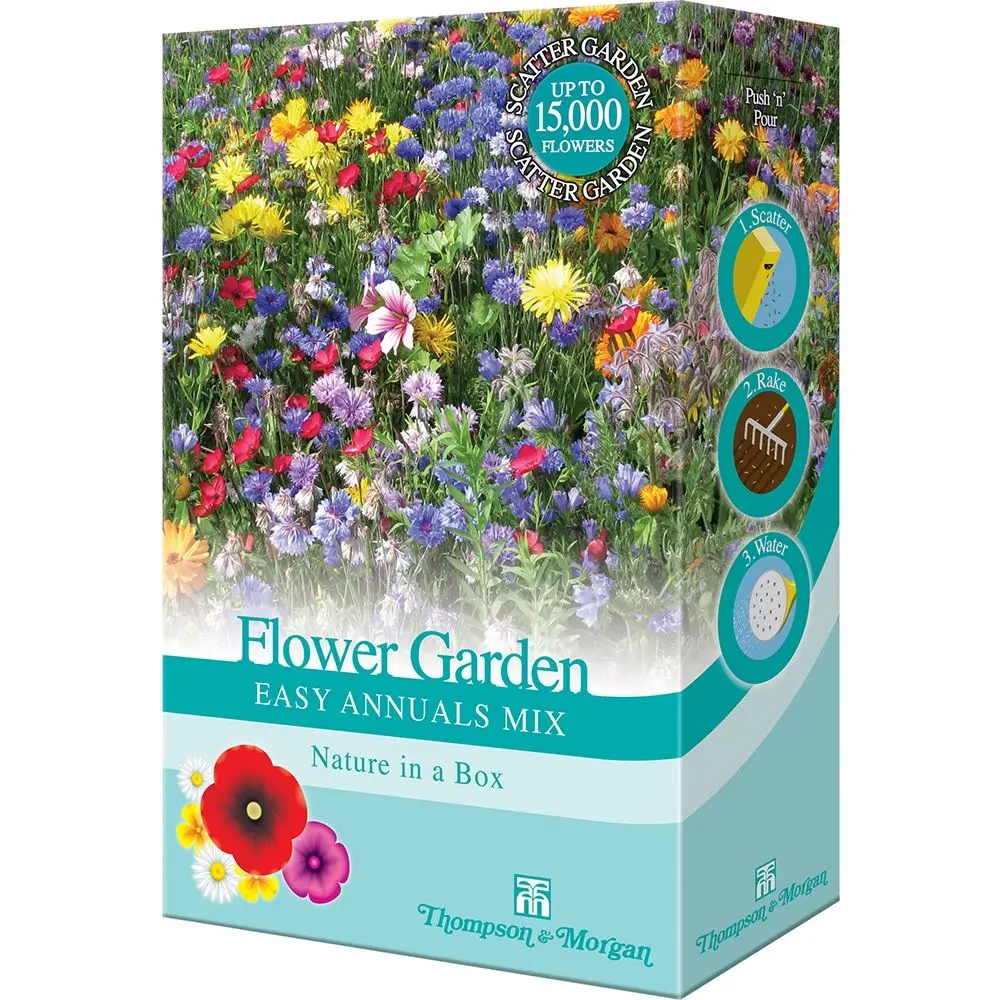Scatter Garden Flower Garden Easy Annuals Mix