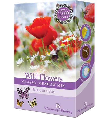 Scatter Garden Wild Flowers Classic Meadow Mix